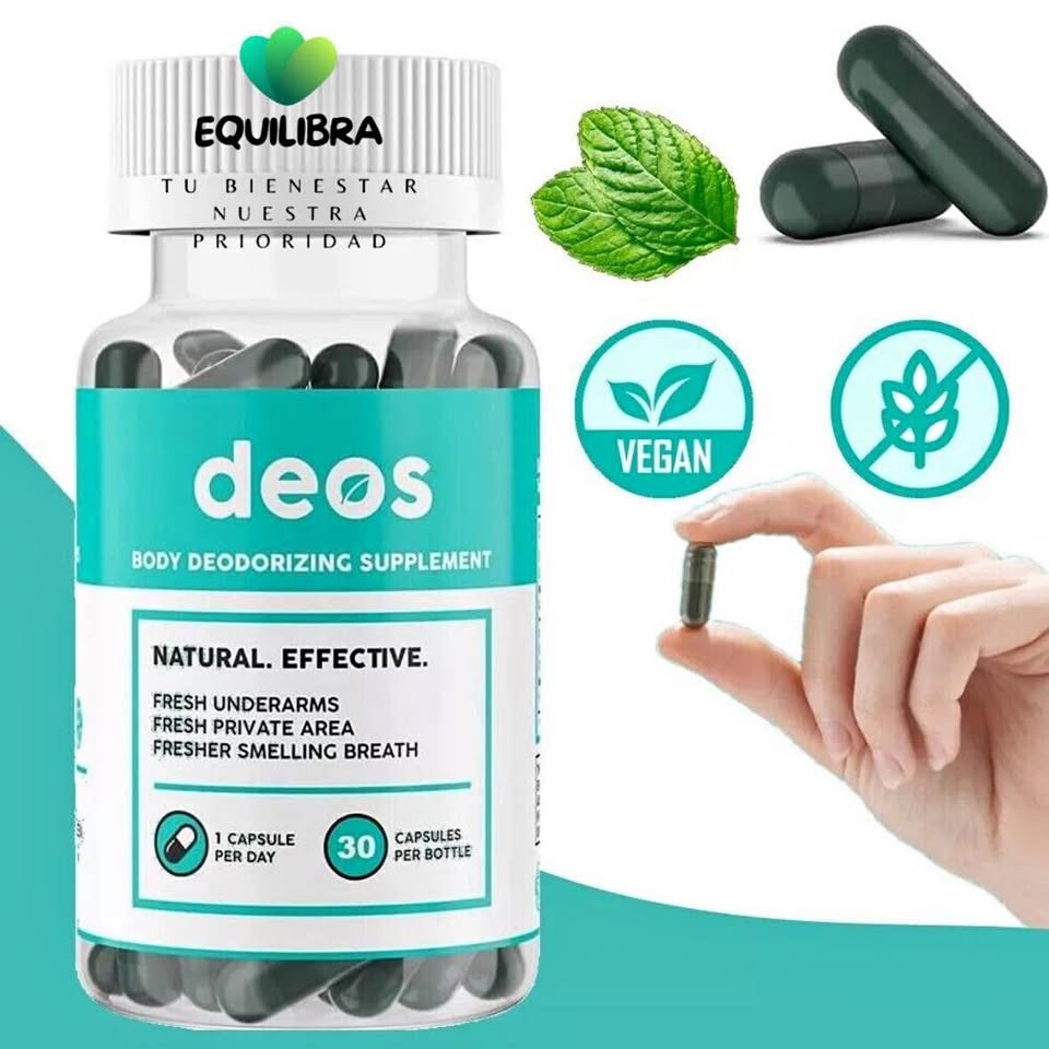 DEOS-DESODORANTE INTERNO 30 CAPSULAS