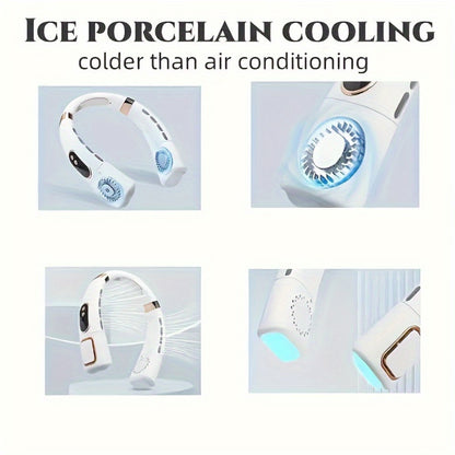 VENTILADOR DE CUELLO CON LUZ LED