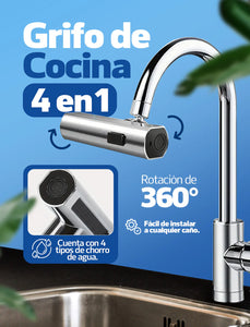 Caño Multifuncional 4 en 1