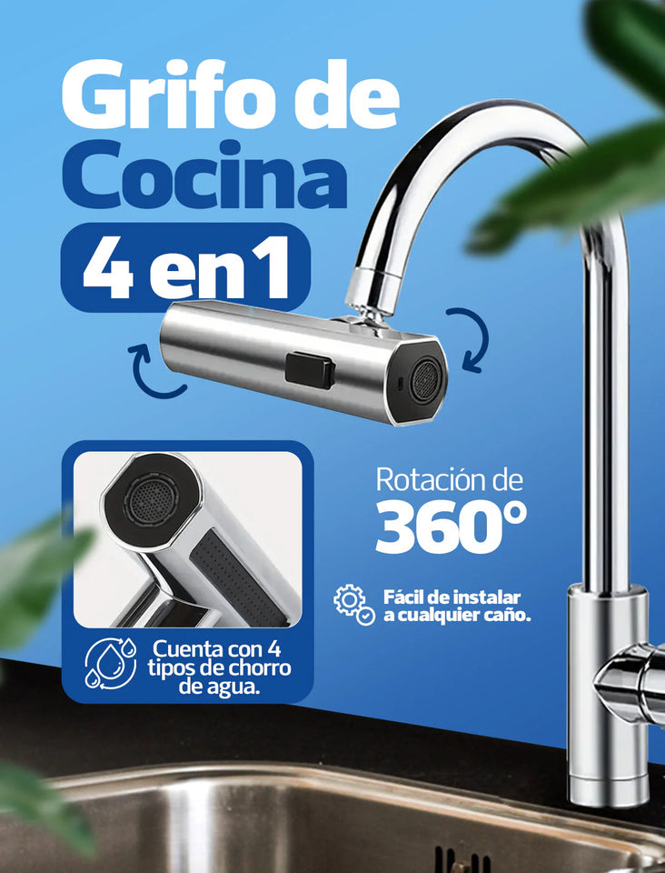 Caño Multifuncional 4 en 1