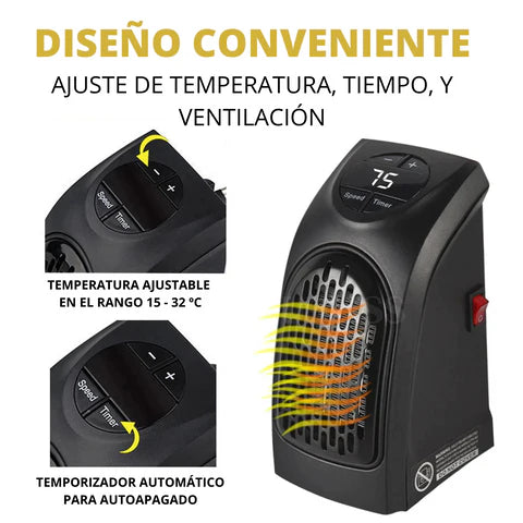 CALEFACTOR PORTATIL PARA INVIERNO