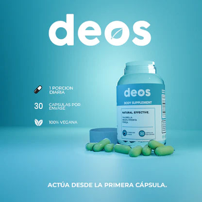DEOS-DESODORANTE INTERNO 30 CAPSULAS