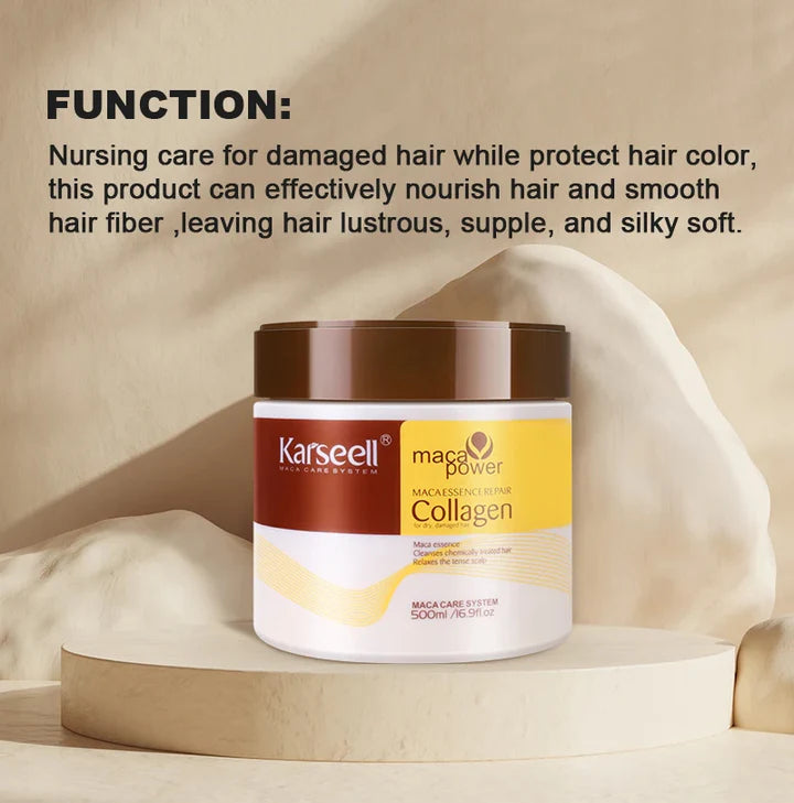 KARSEELL CREMA REVITALIZADORA CAPILAR CON COLAGENO