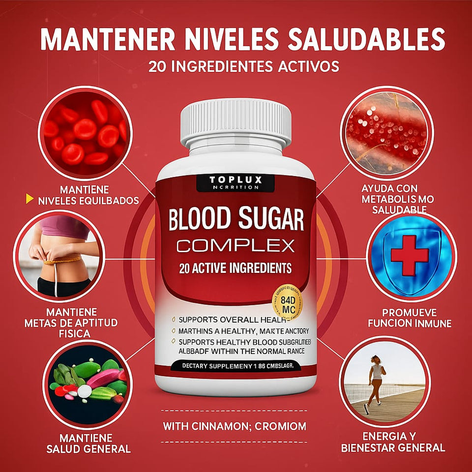 COMBO SALUD TOTAL :MAGNESIUM COMPLEX 8 - BLOOD SUGAR COMPLEX