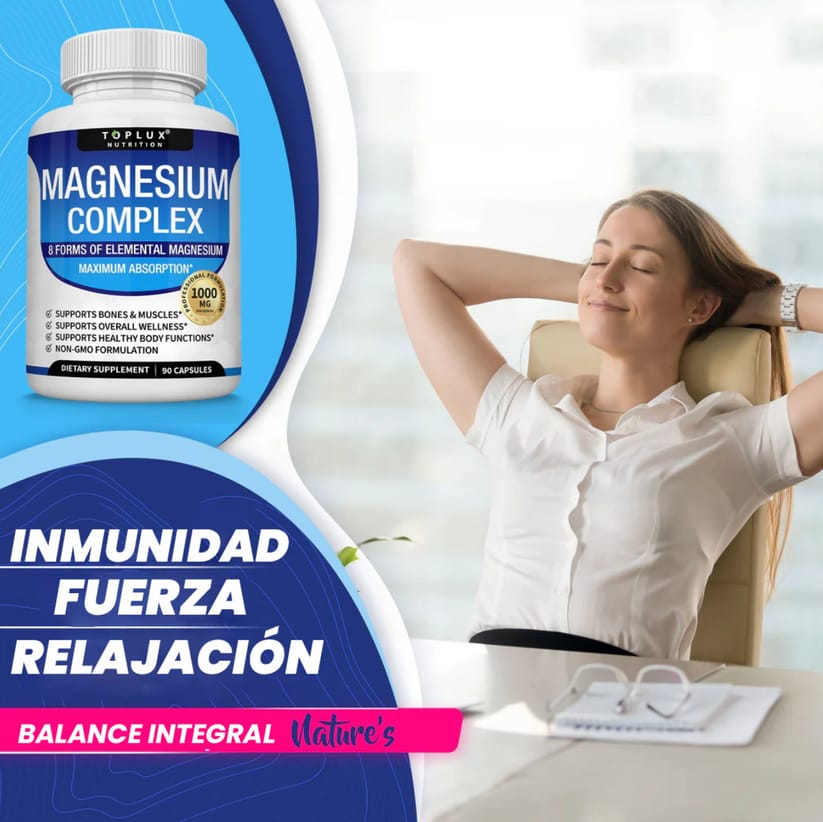 COMBO SALUD TOTAL :MAGNESIUM COMPLEX 8 - BLOOD SUGAR COMPLEX