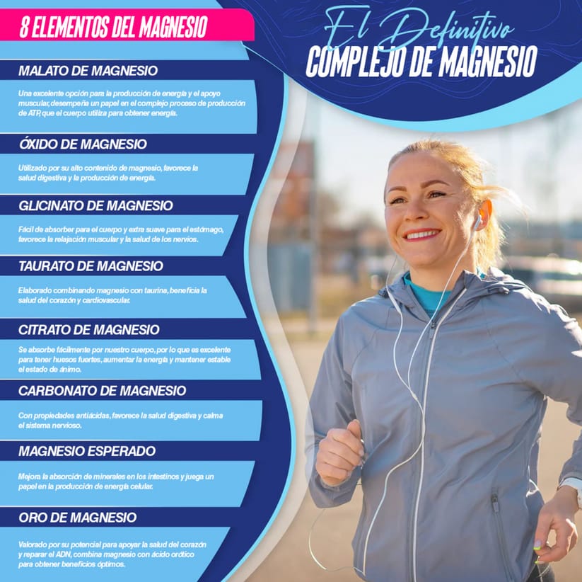COMBO SALUD TOTAL :MAGNESIUM COMPLEX 8 - BLOOD SUGAR COMPLEX