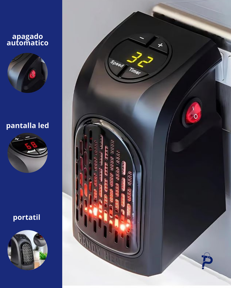 CALEFACTOR PORTATIL PARA INVIERNO